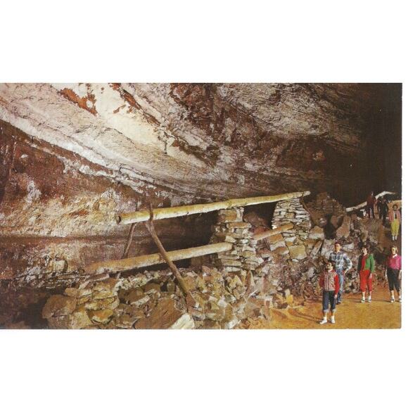 Saltpetre Pipes Mammoth Cave Mammoth Cave National Park Kentucky Postcard - Picture 1 of 2